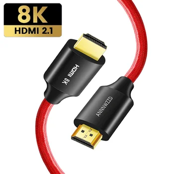 HDMI 2.1 Kabelis 8K/60Hz 4K/120Hz Itin Didelės Spartos 48Gbps Skaitmeninių Laidų Splitter Jungiklis PS5 PS4 HDMI Splitter 8K HDMI 2.1