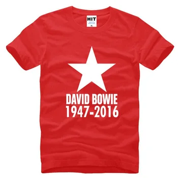 David Bowie Blackstar Ziggy T Marškinėliai Vyrams Mados Trumpas Rankovės Medvilnės David Bowie Atminties Marškinėliai, Rock And Roll Vyrų Gerbėjai Viršūnes Tees