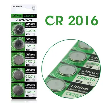 YCDC 2016 Karšto pardavimo 50 Vnt 3V Ličio Monetos Ląstelių Mygtuką Baterijos DL2016 KCR2016 CR2016 LM2016 BR2016 EE6278 52% nuolaida