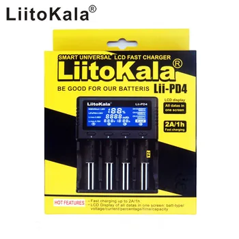 Liitokala 20700B Lii-PD4 LCD), 3,7 v 18650 18350 18500 16340 21700 20700 10440 14500 26650 1.2 v Pilhas AA AAA niMH C