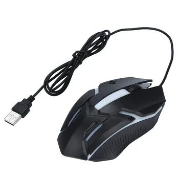 Dizainas 1200 DPI USB Laidinio Optinės Žaidimų Pelės Pelės PC Nešiojamas 2.1 p45