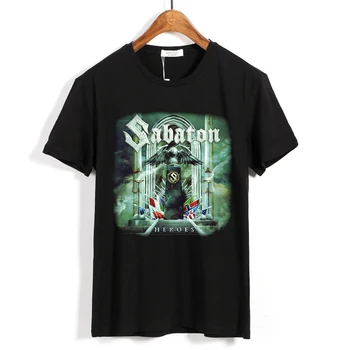 10 dizainų Vasaros stiliaus Sabaton Roko Prekės vyrams, moterims marškinėliai Hardrock heavy power Metalas, Medvilnės dragon riedlentė camiseta