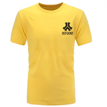 Vasaros kasdienių drabužių Defqon 1 Grynos Medvilnės Dizaineris Marškinėliai Vyrams Tshirts Hip-Hop Mens Trumpas Rankovėmis marškinėliai Mados T-shirt