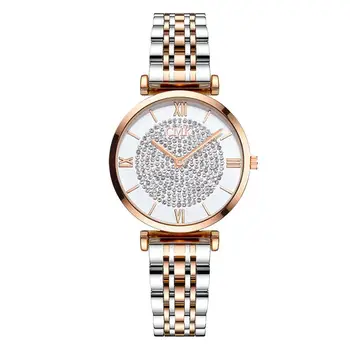 Mados Nustatyti Moterų Laikrodžiai Paprasta, Romantiška rožinė Aukso Žiūrėti Moterų Laikrodis Ponios Žiūrėti Relogio Feminino Reloj Mujer Dropship