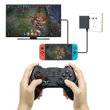 Naujas Wireless Gamepad Su Šešių ašių Turbo funkcija Nintendo Jungiklis pro žaidimų Valdiklis