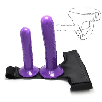 Du kartus Strapon Dildo Kelnės G Spot Realistiškas Penis Didelis Dildo Moterų Lesbiečių Ne Vibratorius Strap on Vibratorių Rinkinys Gėjų Sekso Žaislai