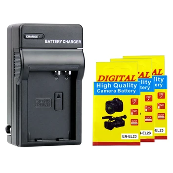 2000mAh li-ion baterija EN-EL23 ENEL23 LT EL23 + Kroviklis Nikon Coolpix P600 PM159 P610S S810c P900S P900
