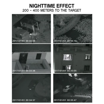Naktinio Matymo Žiūronų Skaitmeniniai Infraraudonųjų spindulių Naktinio Matymo taikymo Sritis Foto Kameros & Vaizdo įrašymo 400m/1300ft Asortimentą, 2 Night Vision taikymo Sritis