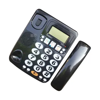 KX 2035CID Viešbutis Garsiai Garsą Verslo Mini Nešiojamieji atgalinio ryšio Fiksuotojo ryšio Corded Telefonu Namų Telefono Caller ID FSK DTMF Didelis Mygtukas