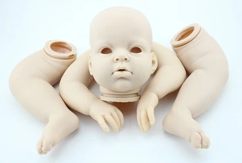 NPK 70cm Lėlės Formos Atgimsta bamblys Prototipas Lėlės Rinkinys Unpainted silikono Lėlės Dalys Atgimimo Rankiniai Įrankiai Kūdikių bebe reborn rinkinio