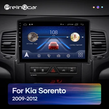 Prelingcar Už KIA Sorento 2 XM Sedanas DVD 2009 10 11 12 Automobilio Radijo Multimedia Vaizdo Grotuvas, Navigacija, GPS Android 10.0 prietaisų skydelis