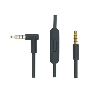 3.5 mm iki 3,5 mm, dr dre ausines / studijos / pro solo / garso detox pakeitimas kabelių vielą su internetu mikrofonas