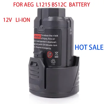 AEG Ridgid 2500mAh 12V L1215 Įkrovimo elektrinių Įrankių, Li-Lon Baterija Repalacement BS12C,BS12C2,BSS12C L1215P L1215R