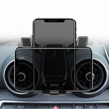 Automobilinis Telefono Laikiklis Oro Angos Mount Įrašą, Apkabos, Mobiliojo Telefono Laikiklis, skirtas Audi Q2 Priedai 2018 2019 2020