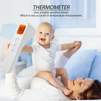 2021 Infraraudonųjų spindulių Kaktos Termometras Kūno Ne-Kontaktinis Termometras Kūdikiui Suaugusiųjų Lauko Namo Skaitmeninis Infraraudonųjų spindulių Karščiavimas термометр
