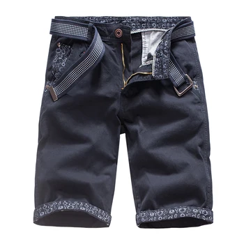 2019 Krovinių Šortai Vasarą Vyrų Baggy Shorts Mens Multi Pocket Karinės Šortai Užtrauktukas Krovinių Šortai, Kelnės lašas laivybos