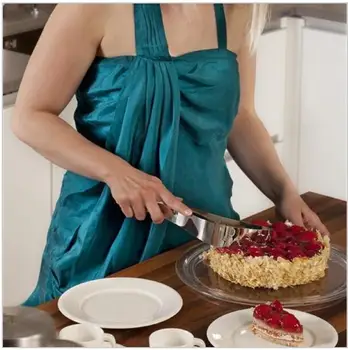 Nerūdijančio plieno tortas karpymo tortas slicer serverio slapukas minkštas desertiniai įrankiai pyragas peilis peilis pjovimo pelėsių 
