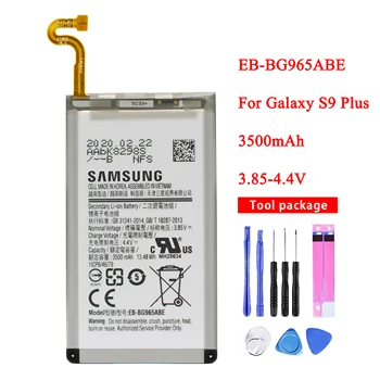 Originalios Baterijos Samsung Galaxy S9 SM-G960 EB-BG960ABE 3000mAh / S9 plus EB-BG965ABE 3500mAh Aukštos Kokybės Originali Baterijų