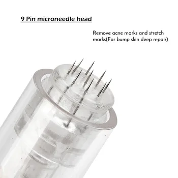 10/50pcs Mikro Adatų Varžtas Kasetės Pakeitimo Mikro-Needling Pen 9 Pin / 12 Pin / 36 Pin / Nano / 3D Dr Pen Adatų Rinkinys