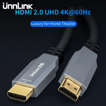 Unnlink Optinio Pluošto HDMI-compatibl Kabelis HDMI 2.0 Kabelis 4K 60Hz HDR 10m, 15M 20m 30m dėl Skirstytuvo LED TV Nešiojamas PS4 XBOX Jungiklis