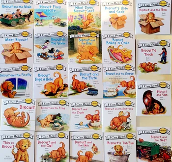 24 Knygos/set Sausainių Serijos Phonics anglų Paveikslėlį Knygas galiu Skaityti Vaikams, Istorija, Knygos Pradžioje Educaction Kišenėje Skaitymo Knyga