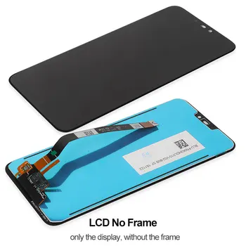 Ekrano Huawei Honor 8C LCD Ekranas Jutiklinis Ekranas skaitmeninis keitiklis Pakeitimas LCD Garbę 8C BKK-LX2 LX1 L21 Ekranas su karkasu
