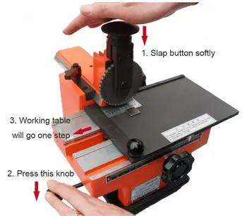 Pusiau automatiniai lapas embosser metalo štampavimo spausdintuvo ženklinimo mašinos etiketės 4mm įrankis Y313