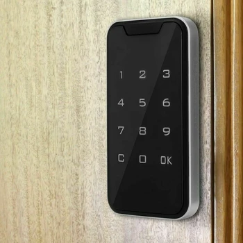 Durų Apsaugos Kodas Slaptažodį Užraktas Cinko Lydinys Spintos TouchScreen Kabineto Kovos Vagystės Saugos Elektroninis Skaitmeninis Smart Stalčiai