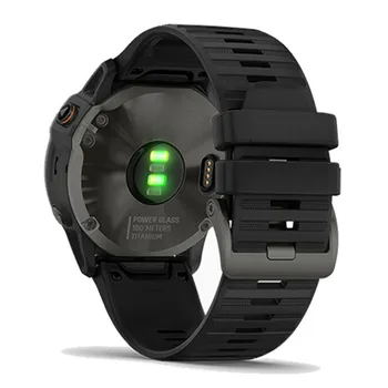 Silikono Watchband Wriststrap 26 22 20mm Garmin Fenix 6X 6 6S Pro 5X 5 5S Plius 3 smart žiūrėti Apyrankę Lengvai Tilptų Greito atjungimo