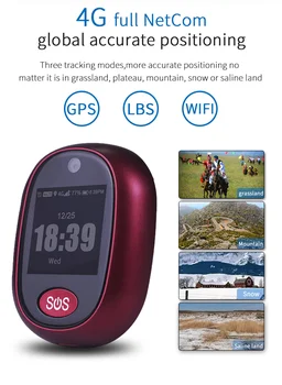 4G GPS Tracker Vaikų HD Kamera atspari Vandeniui IP67 Mini GPS Seklys SOS Geo-tvoros Vaikas GPS Locator WiFi LBS Garso Skambinti Nemokamai APP