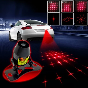 LED Automobilio Užpakaliniai Rūko Žibintas Stabdžių LED Lazerio Apšvietimas Kovos su Susidūrimo Perspėjimo Priedai Saugiai Vairuoti Lempa E60 E90 F10 F30