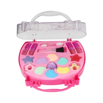 Vaikas Makiažas Box Set Žaislai Mergaitė Princesė Apsimesti Žaisti Plastikinė Rožinė Saugus Padažu Kosmetika Mergaičių Žaislas Vaikams Makiažas Žaidimai, Dovanos