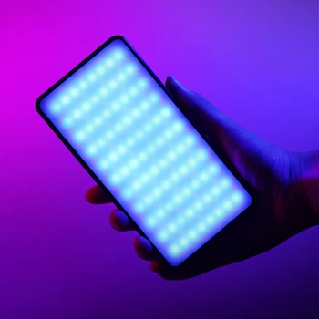Ulanzi VIJIM VL196 RGB LED Vaizdo Šviesos 12W Greito Įkrovimo DSLR Išmanųjį telefoną Užpildyti Šviesos Pritemdomi RGB Poveikis Vlog Fotoaparato Šviesos