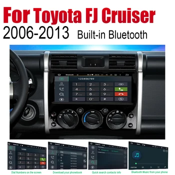 ZaiXi Auto DVD Grotuvas GPS Navigacija Toyota FJ Cruiser 2006~2013 M. Automobilio 