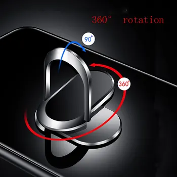 Stovėti Žiedas Magnetas Padengti Xiaomi Redmi K20 K30 Pro Pastaba 9s Atveju Grūdinto Stiklo Atgal Padengti Už Xiaomi MI 9T 10 Pastaba Pro