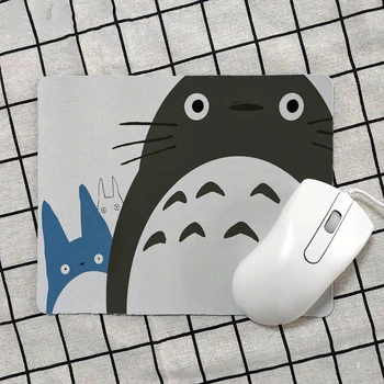 Totoro anime Office Pelių Gumos Kilimėlis KOMPIUTERIO, Kompiuterinių Žaidimų Pelės Kilimėlis Nemokamas pristatymas patvarus, neslidus mažos pelės mygtukai karšto pardavimo
