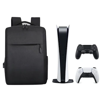 Kelionių Saugojimo Krepšys 5 PlayStation Konsolės, Klasikinis Verslo Kuprinės Mados Kuprinė Sony PS4 PS5 konsolės ir priedai