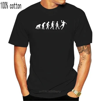 Vyrų 2020 metų Vasaros Apvalios Apykaklės vyriški Marškinėliai Vyrams trumpomis Rankovėmis T-Shirt, Įdomus Marškinėliai, Evoliucijos Rankinio Vasaros Cool marškinėliai