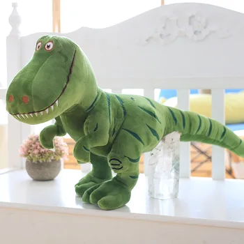 1pc 55cm Naujas Dinozauras, Pliušiniai Žaislai Animacinių filmų Tyrannosaurus Mielas Kimštiniai Žaislai, Lėlės Vaikams, Vaikų Berniukų Gimtadienio Dovana