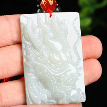 Ranka Raižyti Hetian Jade Galingas Valdinga Kinijos Maišytuvas Karoliai Pakabukas Baltas Perlas Maišytuvas Pasisekė Amuletas Papuošalai