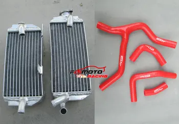 Aliuminio Radiatorius + Silikoninė Žarna Honda CRF450R CRF450 R 2013 13