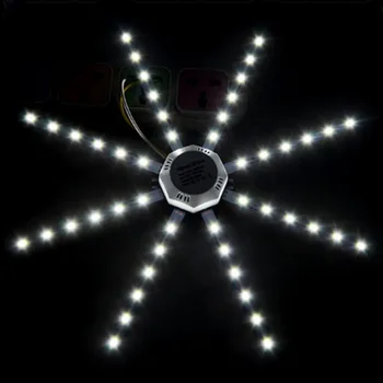 LED Lempos, Patalpų Apšvietimas LED Lubų šviestuvas Aštuonkojai Lemputė 16W 20W 24W LED Šviesos Valdybos AC175-265V 5730SMD Energijos Taupymo Trukmė