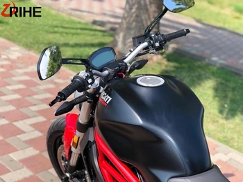 Motociklo galinio vaizdo Šoniniai Veidrodžiai Ducati Monster 600 620 750 900 1098 1100 S2R S4 Multistrada 1100 Hypermotard 1100 EVO S