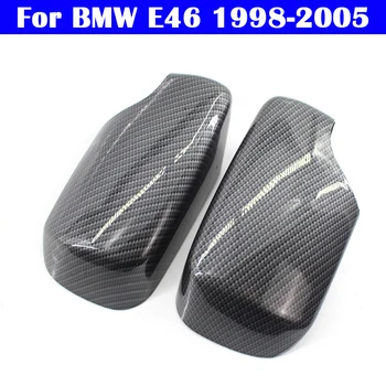 BMW 3-Serijos E46 1998-2005 M galinio vaizdo Veidrodį, Kepurės Automobilių valdomi Išoriniai Veidrodėliai Dangtelis Veidrodžio Korpuso Pakeitimo