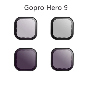 TELESIN Filtrai Nustatyti Gopro 9 CPL ND 8 16 32 Objektyvo Filtras ND8 ND16 ND32 Už Gopro Hero 9 Veiksmo Kamera Go Pro Hero9