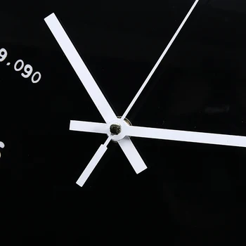 Naujas Kūrybinis Matematinių Sieninis Laikrodis 30cm Didelės Matematikos Formules, Laikrodis Kabo Žiūrėti Juoda Namų Miegamajame Dekoratyvinis Ornamentas