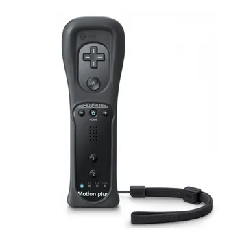 Juoda Nintend Wii Motion Plus Belaidžiai GamePad Nuotolinio Controle+Nunchuck Valdytojas Kreiptuką Nintendo Wii Priedai