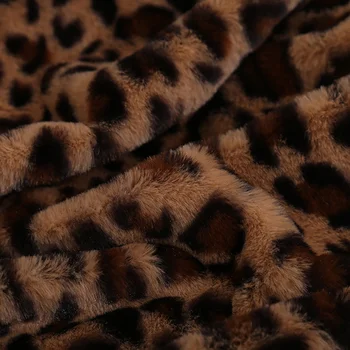 Mados Leopard Antklodė Ilgai Shaggy Fuzzy Kailio Dirbtiniais Kailiais Šiltas, Elegantiškas, Jaukus, Pūkuotas Sherpa Suaugusiųjų Lovatiesė Sofa Mesti Antklodės