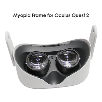 Už Oculus Quest 2 VR Magnetinio Akinių Rėmeliai Anti-Blue Objektyvo Rėmas Ardyti Įrašą Objektyvo Apsauga Oculus Quest 2 Akiniai