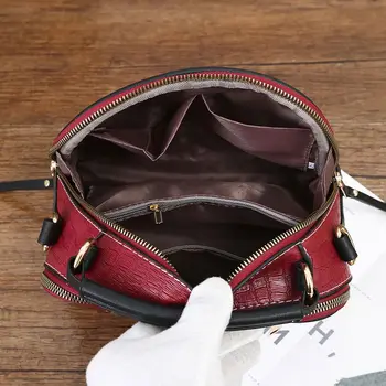 Mados dizaineris petį krepšys ponios pu odos apvalkalas maišelį Bolsas Feminina Prabanga Akmens modelio moterų rankinės KL772
